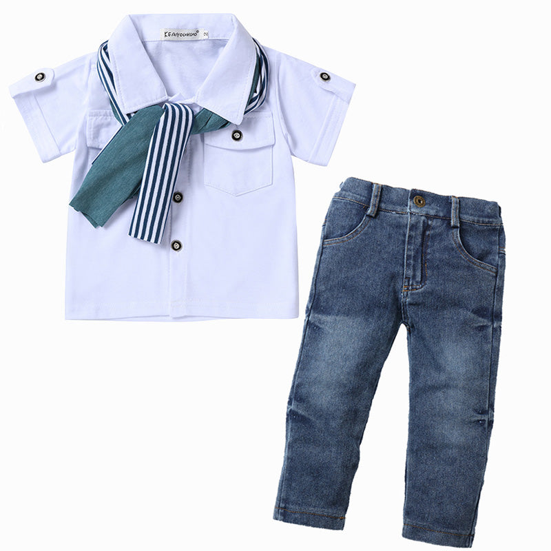 summer casual suit for boys