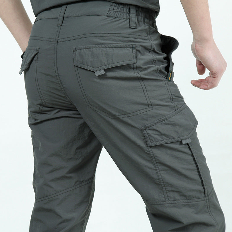 Loose Plus Size Cargo Long Pant For Men