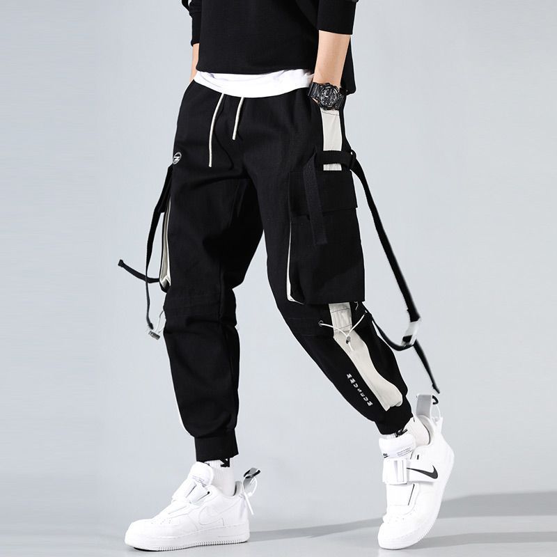 Harlan Cargo Pants With Streamers And Feet For Men