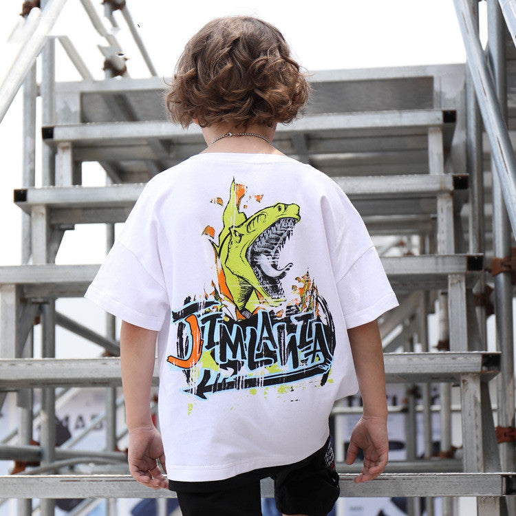 Dinosaur  short sleeve T-shirt for boys