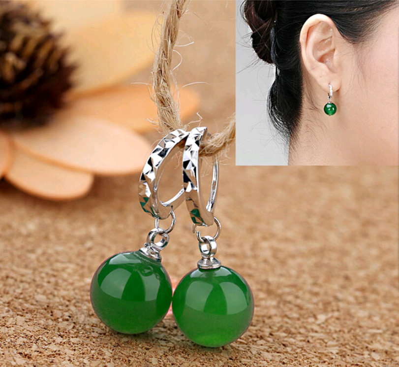 Fashion Stud Earrings Jewelry Agate Earrings Earrings