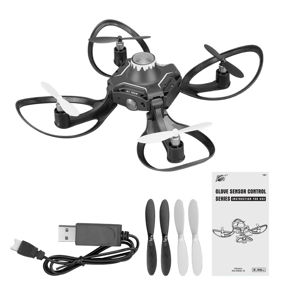 Folding Drone Gesture Control Aerial Photography Four-axis Body Sense Gravity Induction Remote Contro