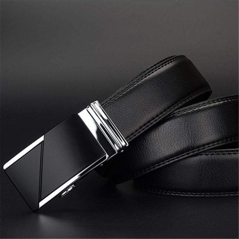 Men's leather fashion belt