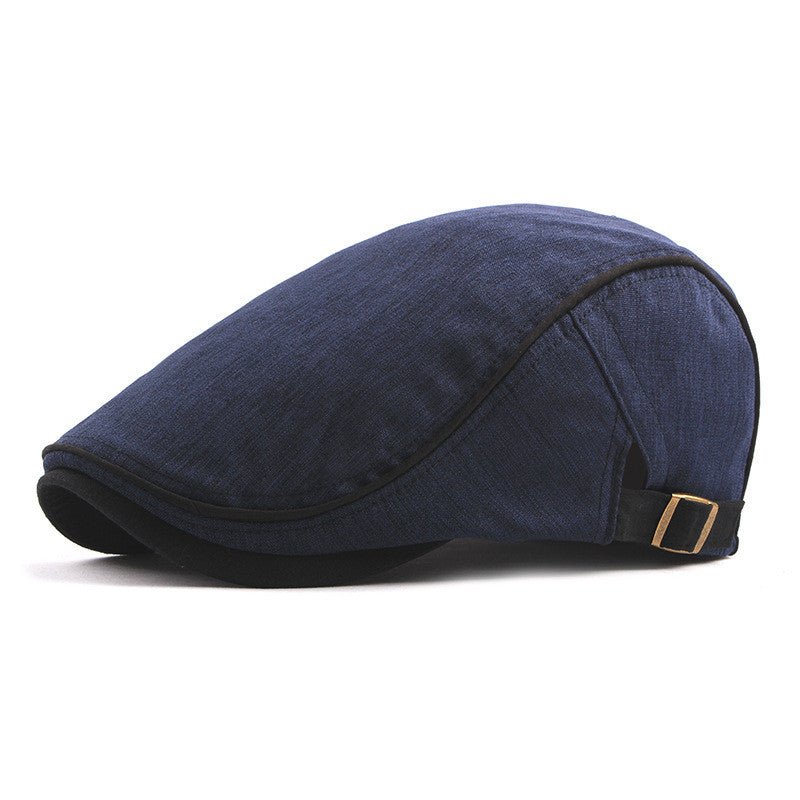 New Korean Cotton Beret Men's British Fashion Cap