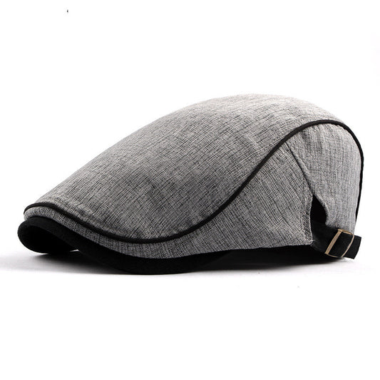 New Korean Cotton Beret Men's British Fashion Cap