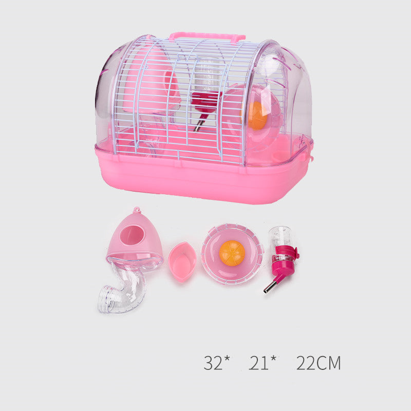 Japanese Luxury Hamster Cage Transparent Base viewing Cage