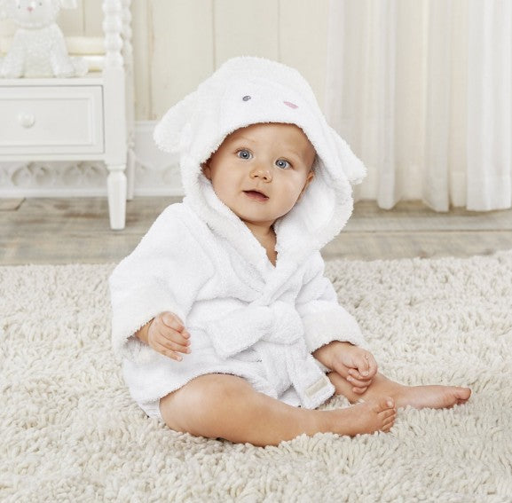 Hooded Absorbent Animal-shaped Bathrobe dress for baby