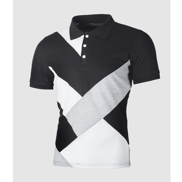 Men Tight Fitting Polo Shirt