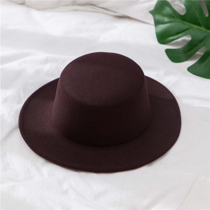 Vintage Gentleman British Style Woolen Hats For women