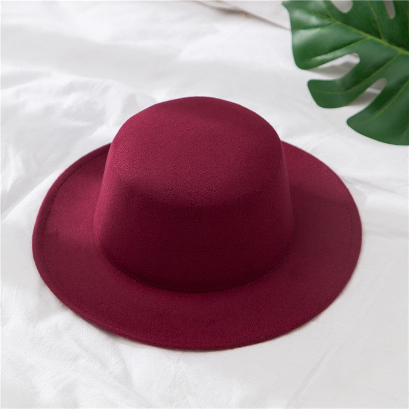 Vintage Gentleman British Style Woolen Hats For women