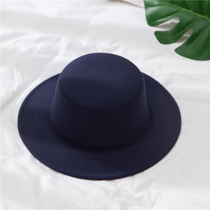 Vintage Gentleman British Style Woolen Hats For women