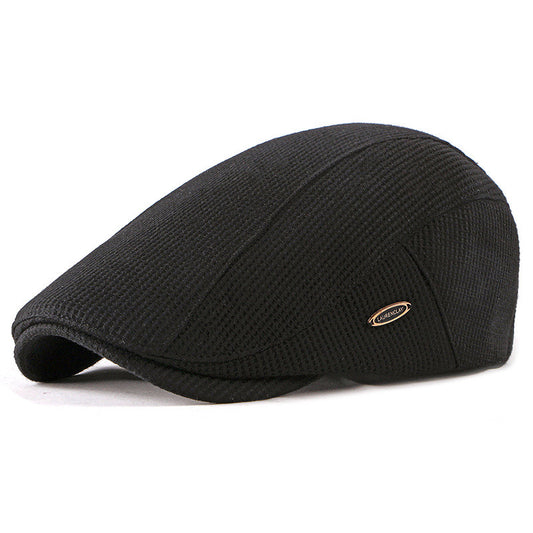 Simple Light Board British Retro Men's Cap