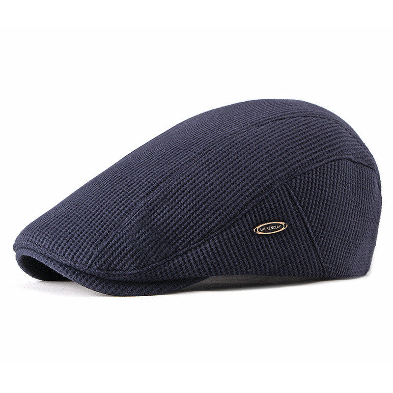 Simple Light Board British Retro Men's Cap