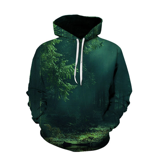 Beach Maple Leaf Hoodies For Men