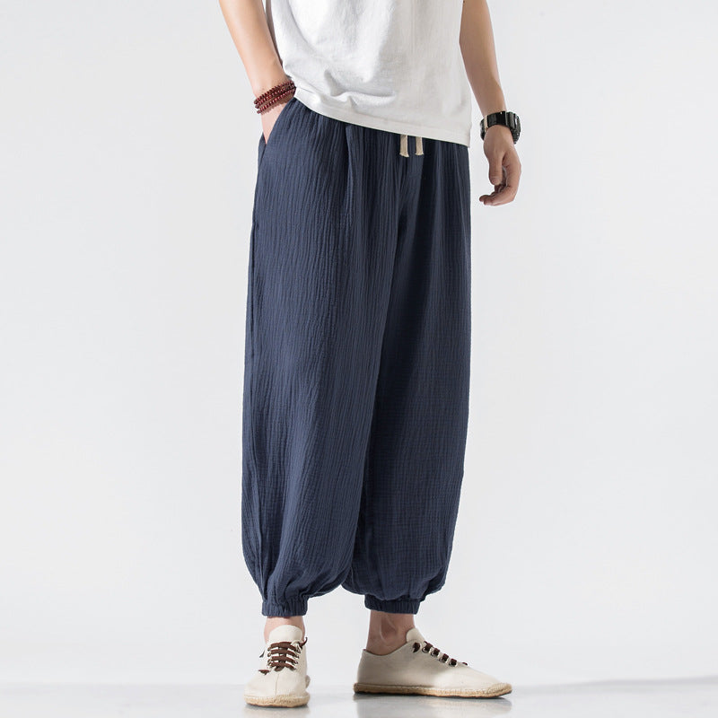 Thin Plus Size Harem Pants For Men