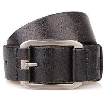 Men's Belt Leather Belt Casual Pidai Pin Buckle