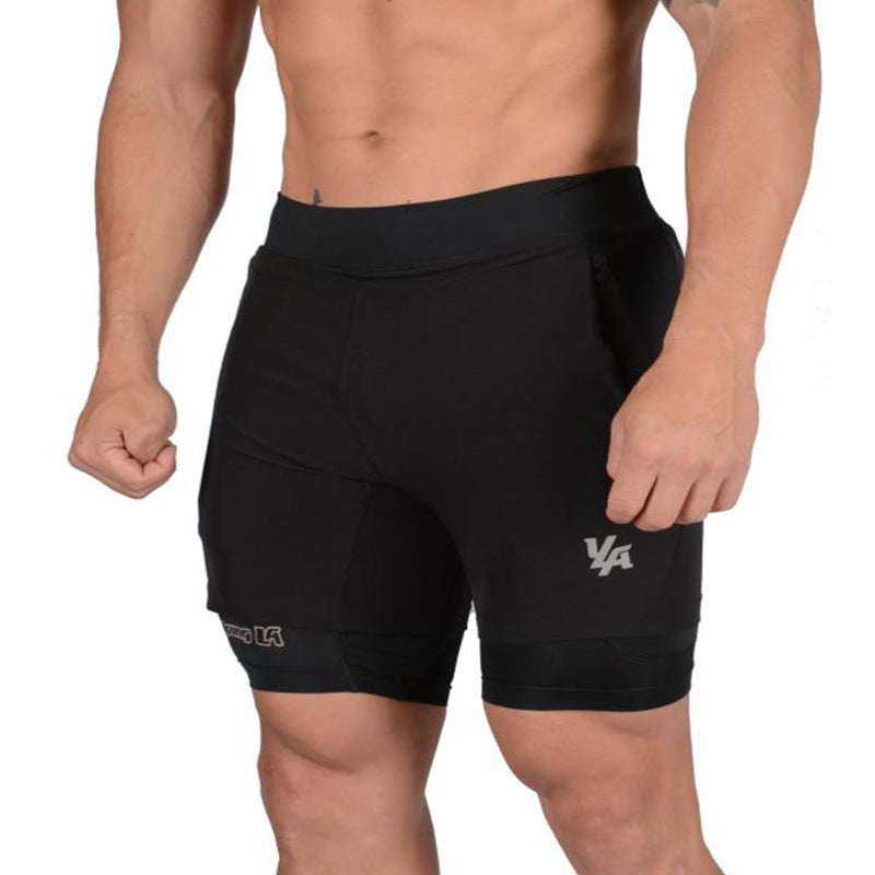 Quick-Drying Double Shorts For Men