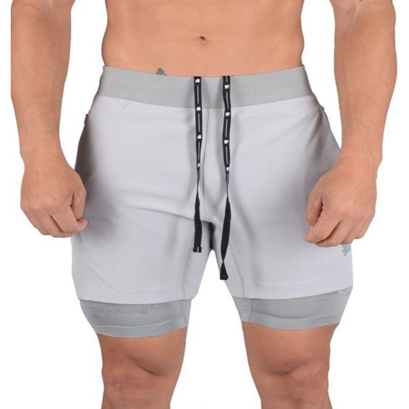 Quick-Drying Double Shorts For Men