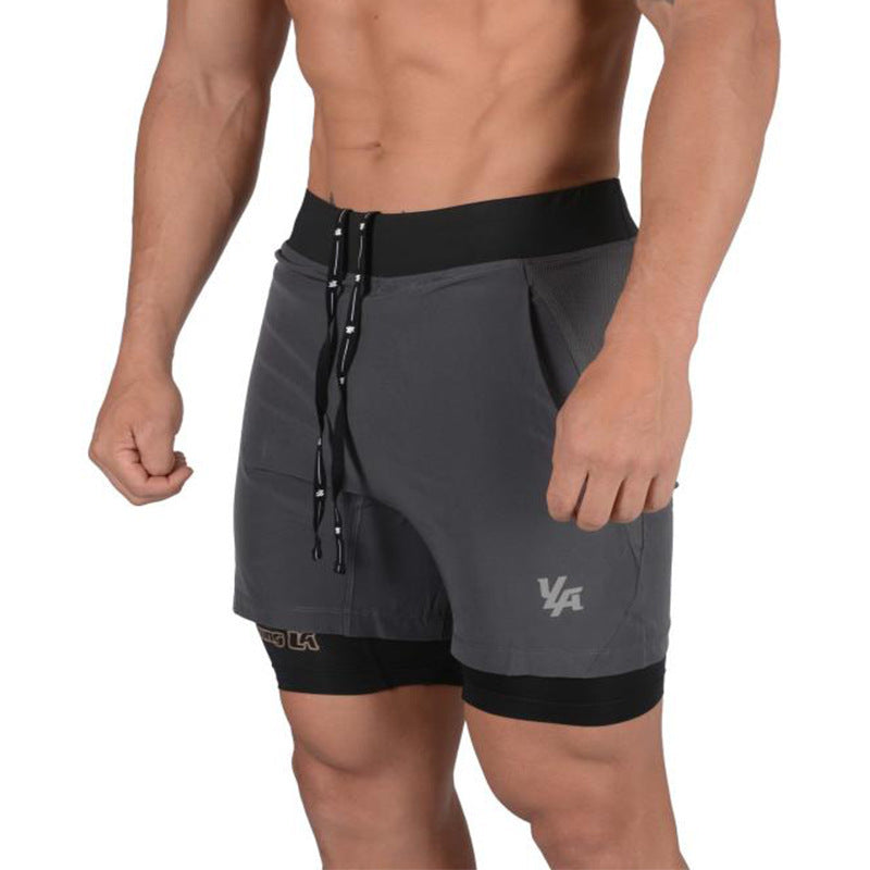 Quick-Drying Double Shorts For Men