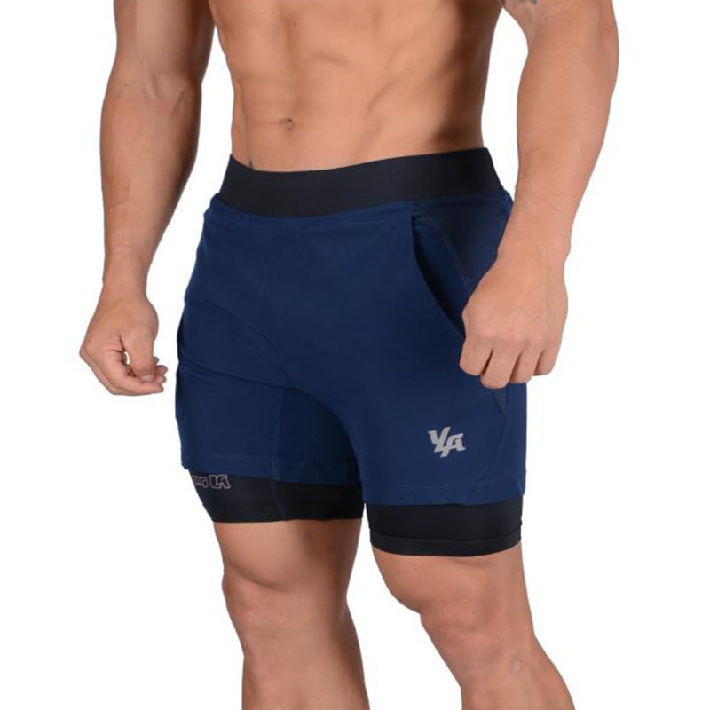 Quick-Drying Double Shorts For Men