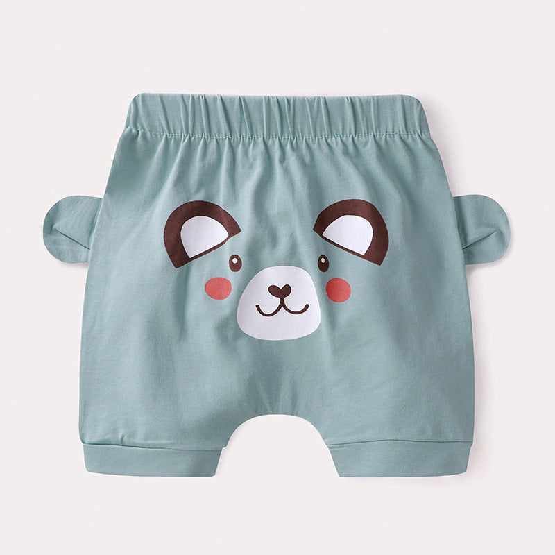 Summer Cartoon  Cotton Shorts for baby