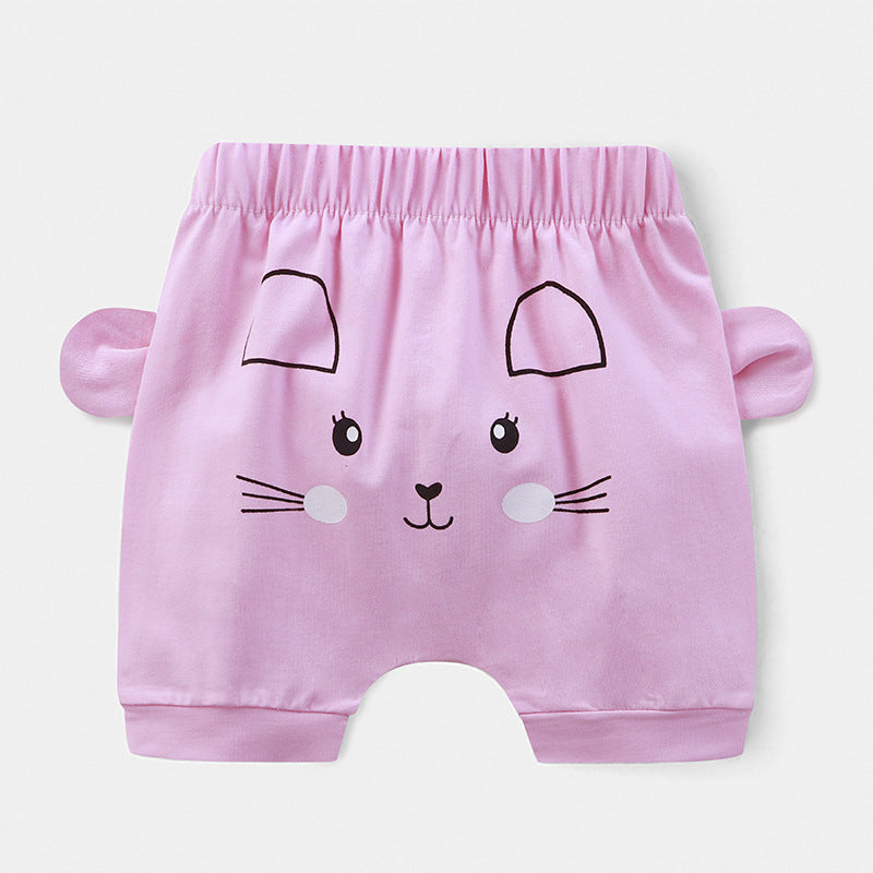 Summer Cartoon  Cotton Shorts for baby