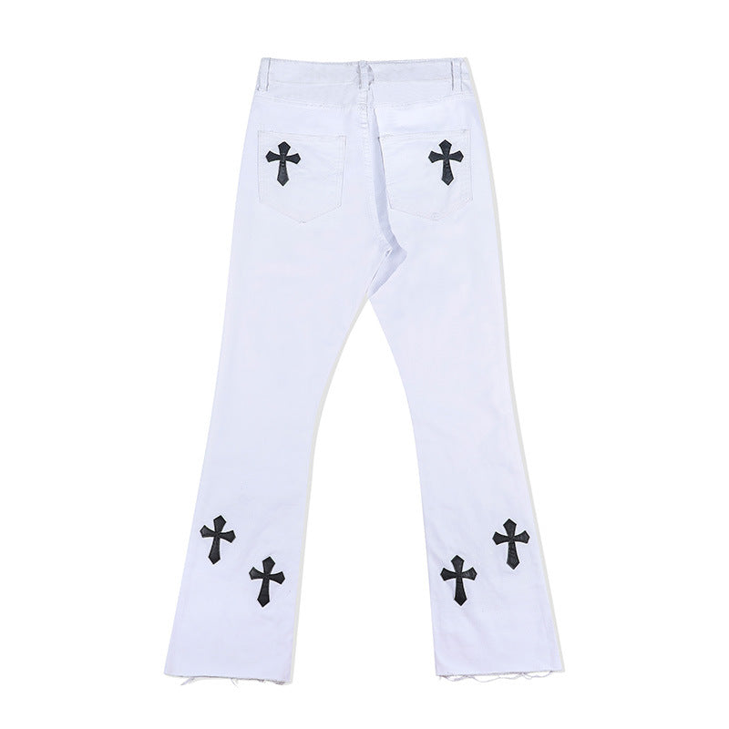 Cross Patch Jeans For Men