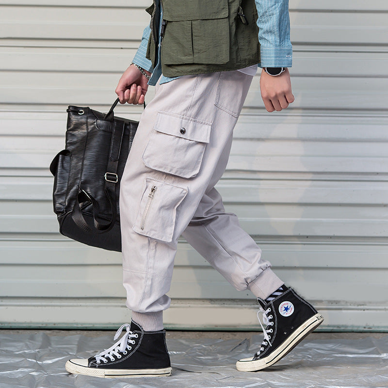 Harajuku Pencil Cargo Pant For Men