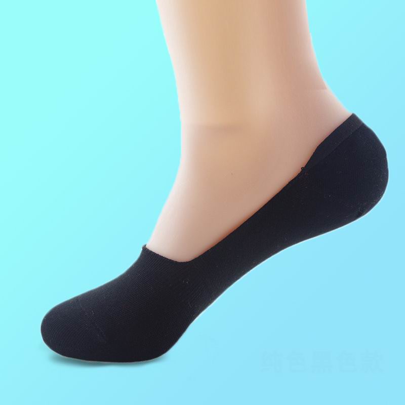 Summer Thin Boat Socks With Bamboo Fiber Invisible Socks For Men