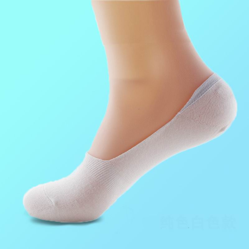 Summer Thin Boat Socks With Bamboo Fiber Invisible Socks For Men