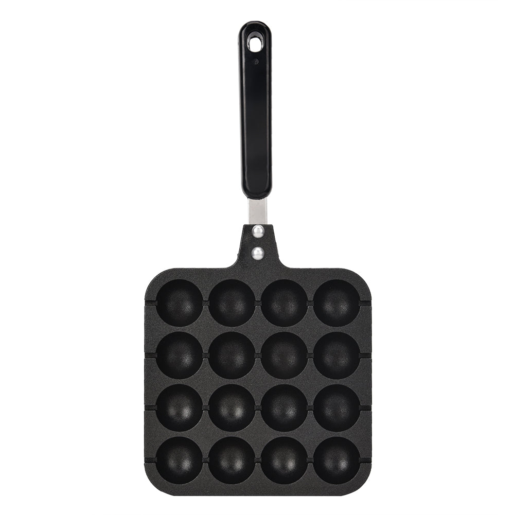 Household Hong Kong-Style Egg Waffle Pan Commercial Portable Gas Round Egg Waffle Machine Cake Cake Non-Stick Bakeware Baking Mold