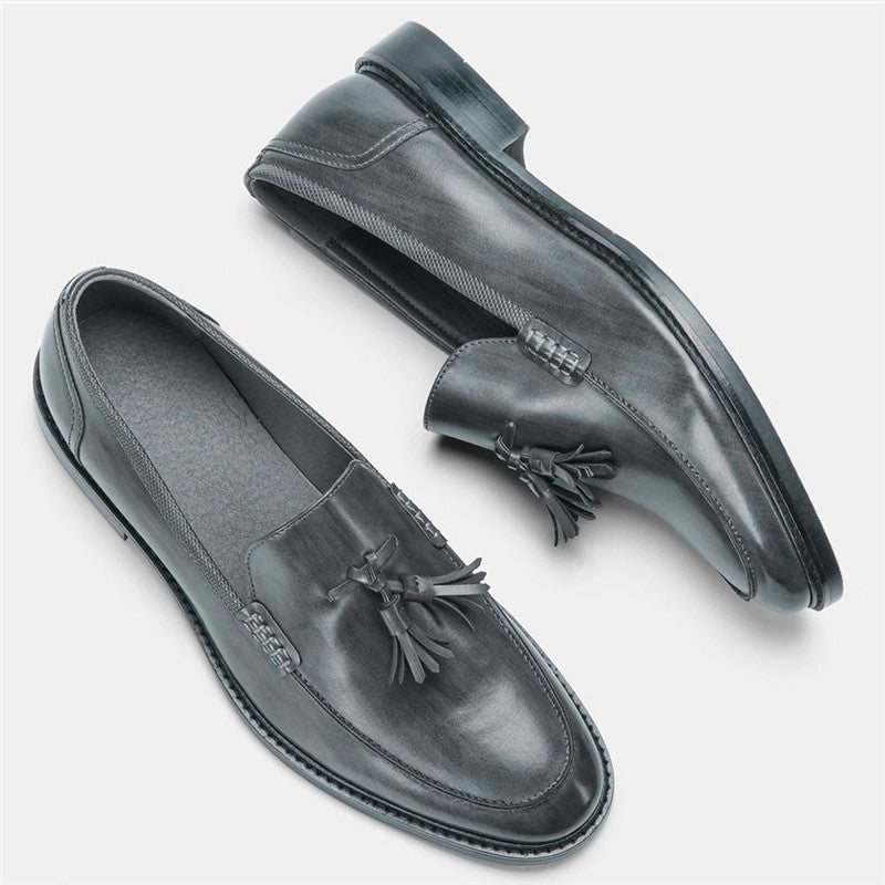 Casual  Leather Loafers Business Dress Formal Shoes for men