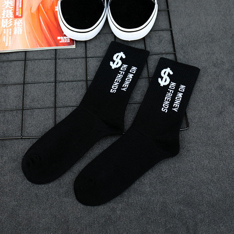 Cotton Wild Striped Men And Women Couple Sports Socks