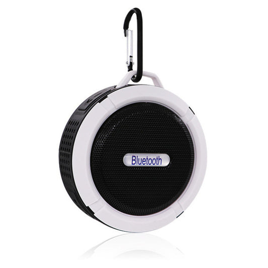 Stall Source Foreign Trade Wireless Portable Card Bluetooth Audio C6 Gift Bathroom Waterproof Big Suction Cup Bluetooth Speaker