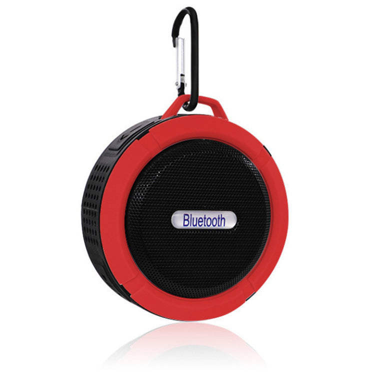 Stall Source Foreign Trade Wireless Portable Card Bluetooth Audio C6 Gift Bathroom Waterproof Big Suction Cup Bluetooth Speaker