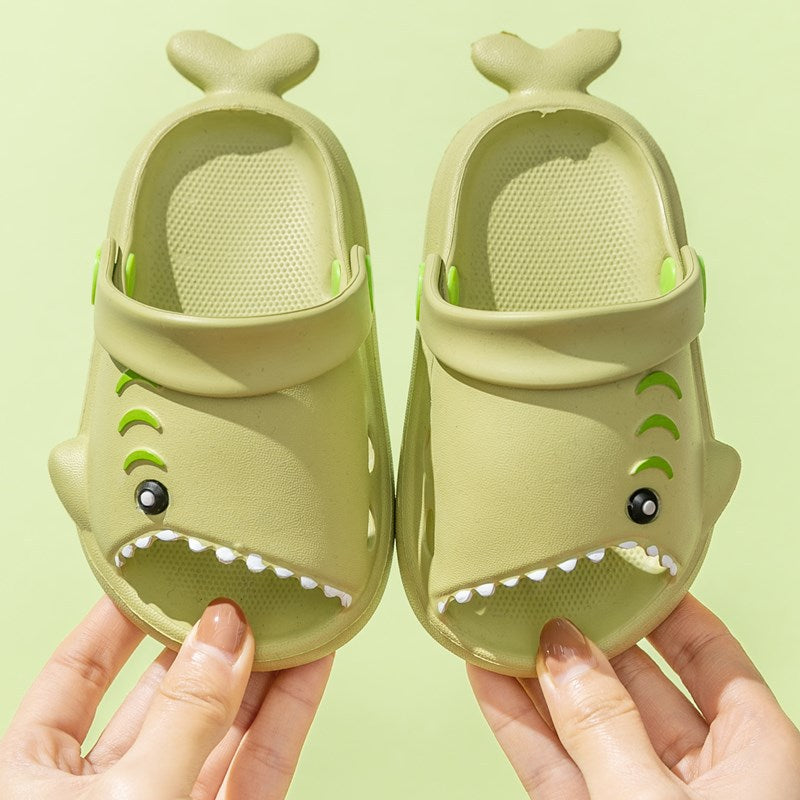 Cute Cartoon  Little Shark Garden Slipper for girls