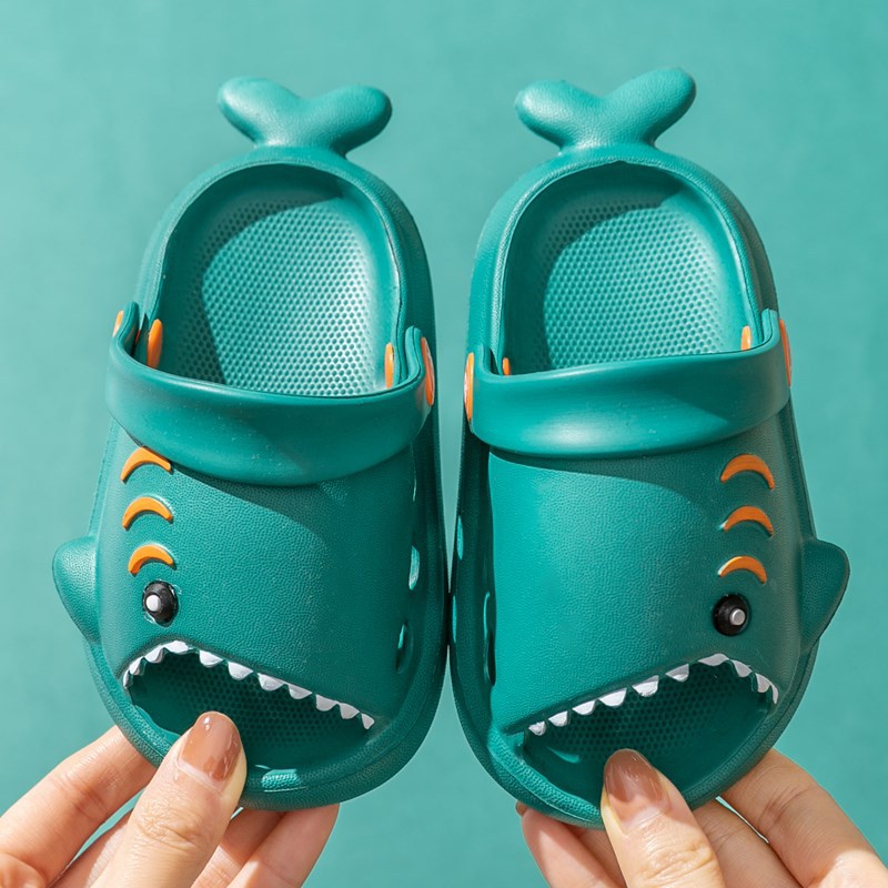 Cute Cartoon  Little Shark Garden Slipper for girls