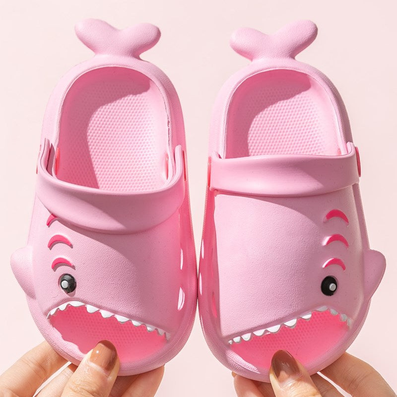 Cute Cartoon  Little Shark Garden Slipper for girls