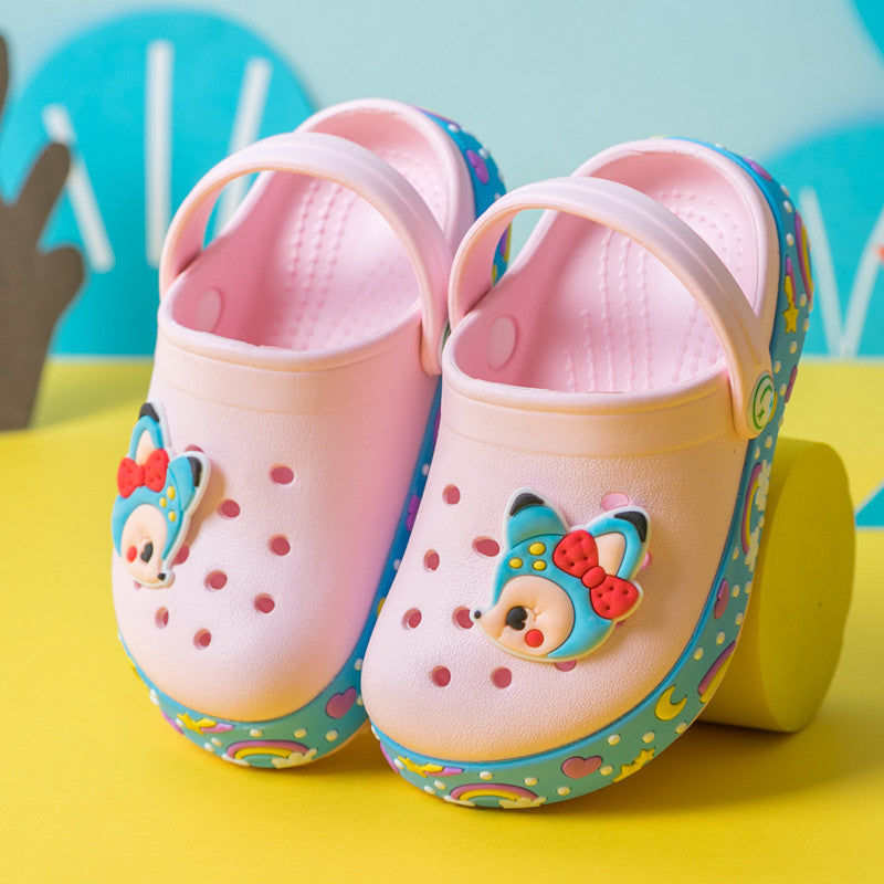 Cute Cartoon Soft-Soled Slippers for Girls