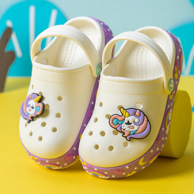 Cute Cartoon Soft-Soled Slippers for Girls