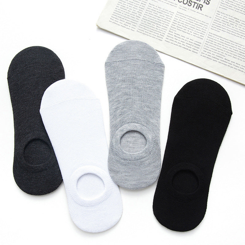 Solid Color Boat Socks Spring Invisible Socks for girls