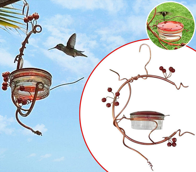 Hanging Garden Self-Service Water Feeder Hummingbird Feeder Window New Hummingbird Feeder