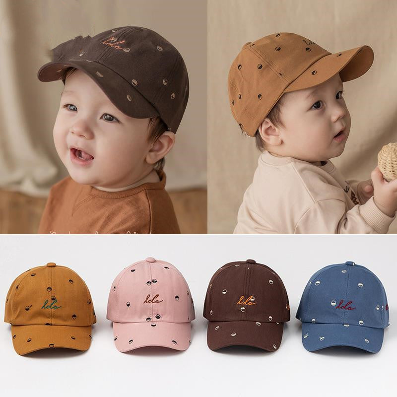 Soft Cotton Hip-Hop Sun Hats for kids