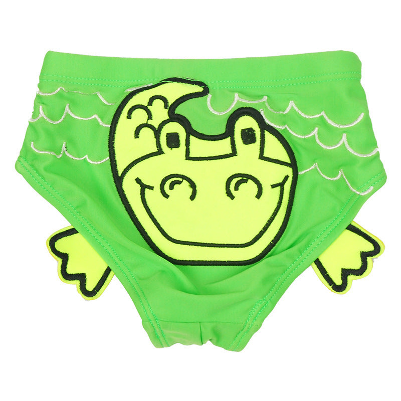 Swimming Trunks Cute Embroidered  bathing suit for girls