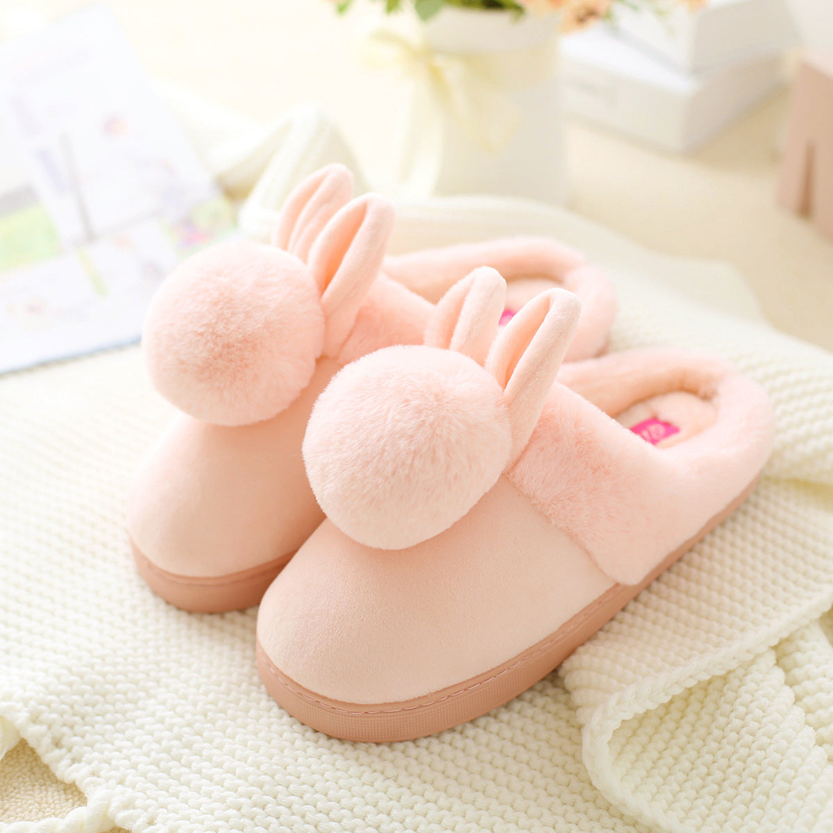 Warm  Cotton Slippers for girls