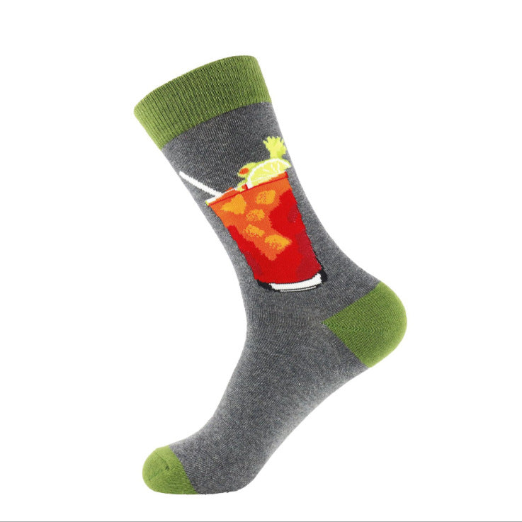 Personality Men And Women Trendy Cotton Socks