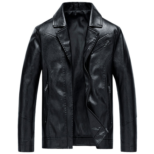 Leather Suits Thin Washable Jackets For Men