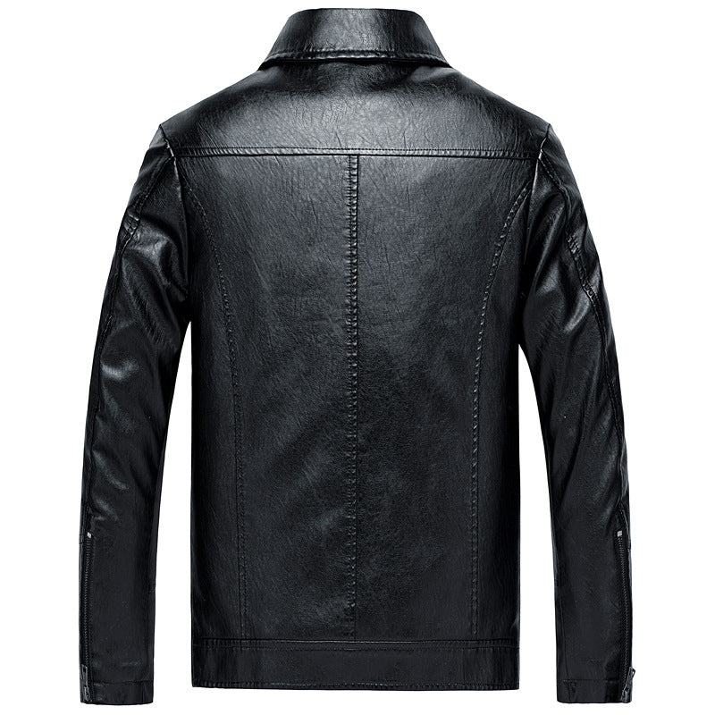 Leather Suits Thin Washable Jackets For Men