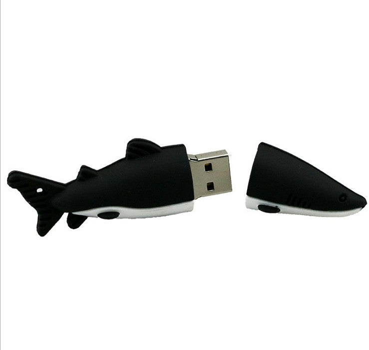 Cartoon Shark USB Flash Drive Creative Simulation Animation USB Flash Drive 8g16g Marine Animals