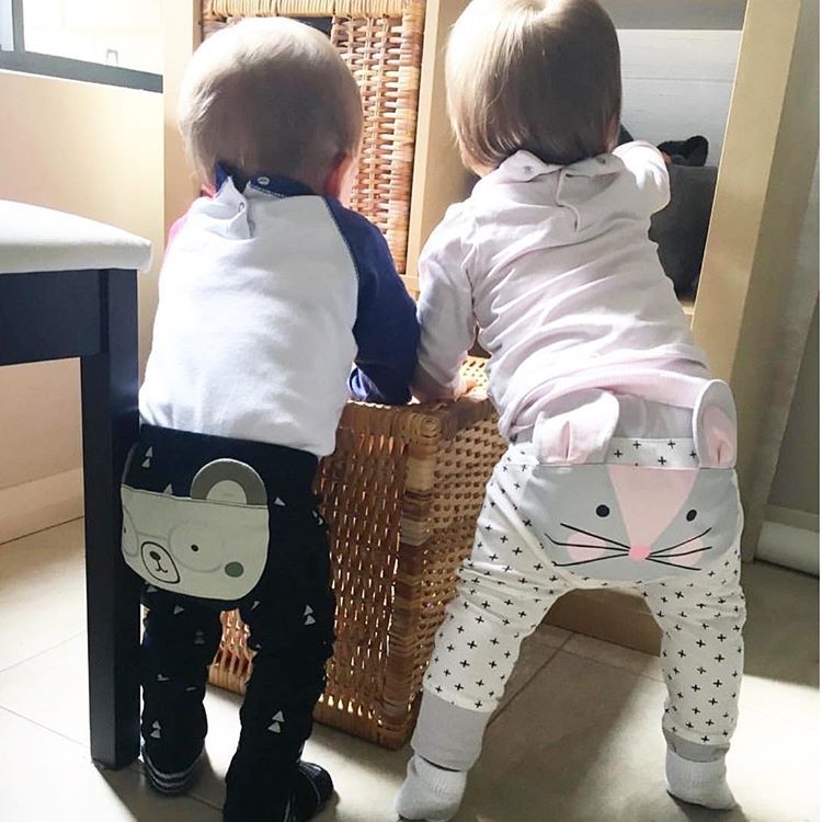 Three-Dimensional Shape Harem Pants for baby